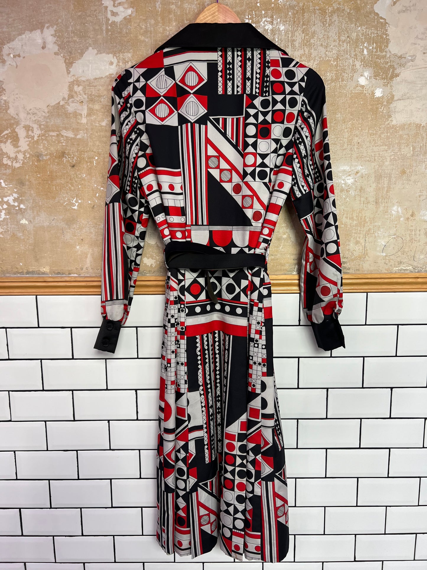 Robe vintage imprimé graphique