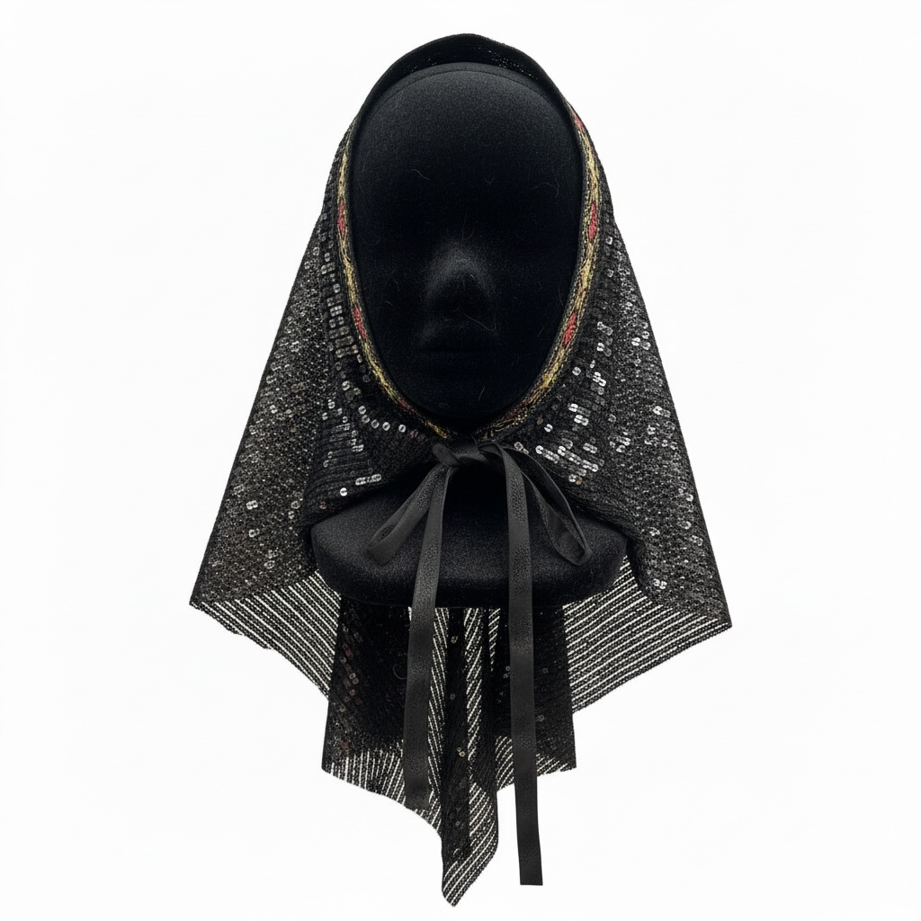 Voile de modestie sequins Sainte Nitouche.