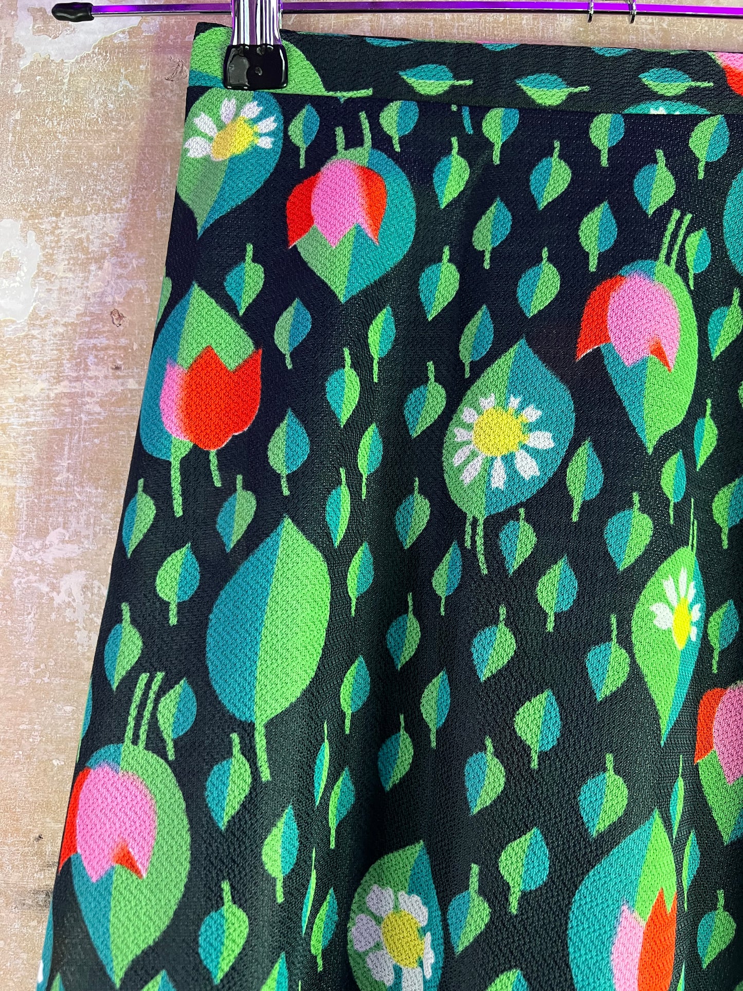 Jupe longue vintage 70s
