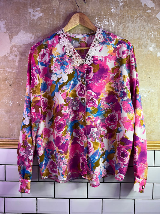 Chemisier vintage 80's