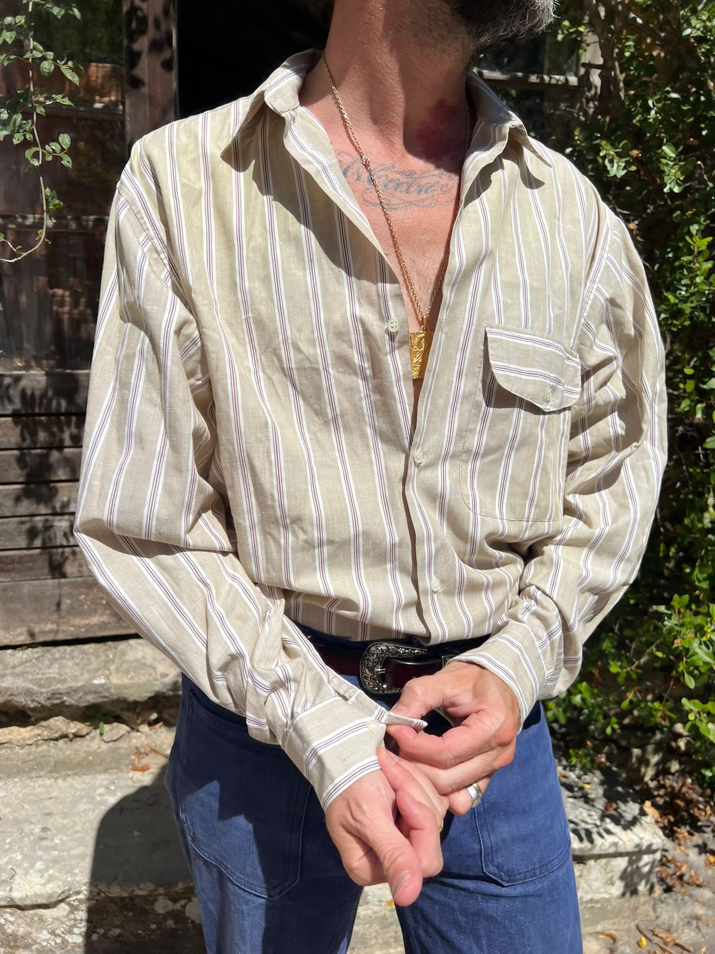 Chemise vintage casual année 80's