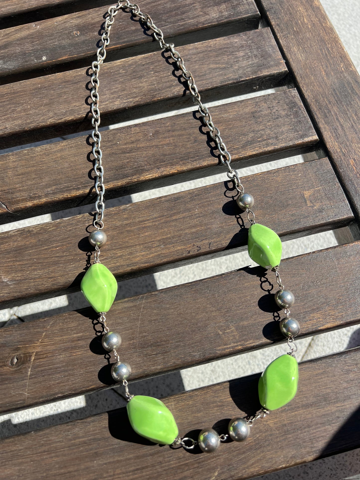 Collier long 70s