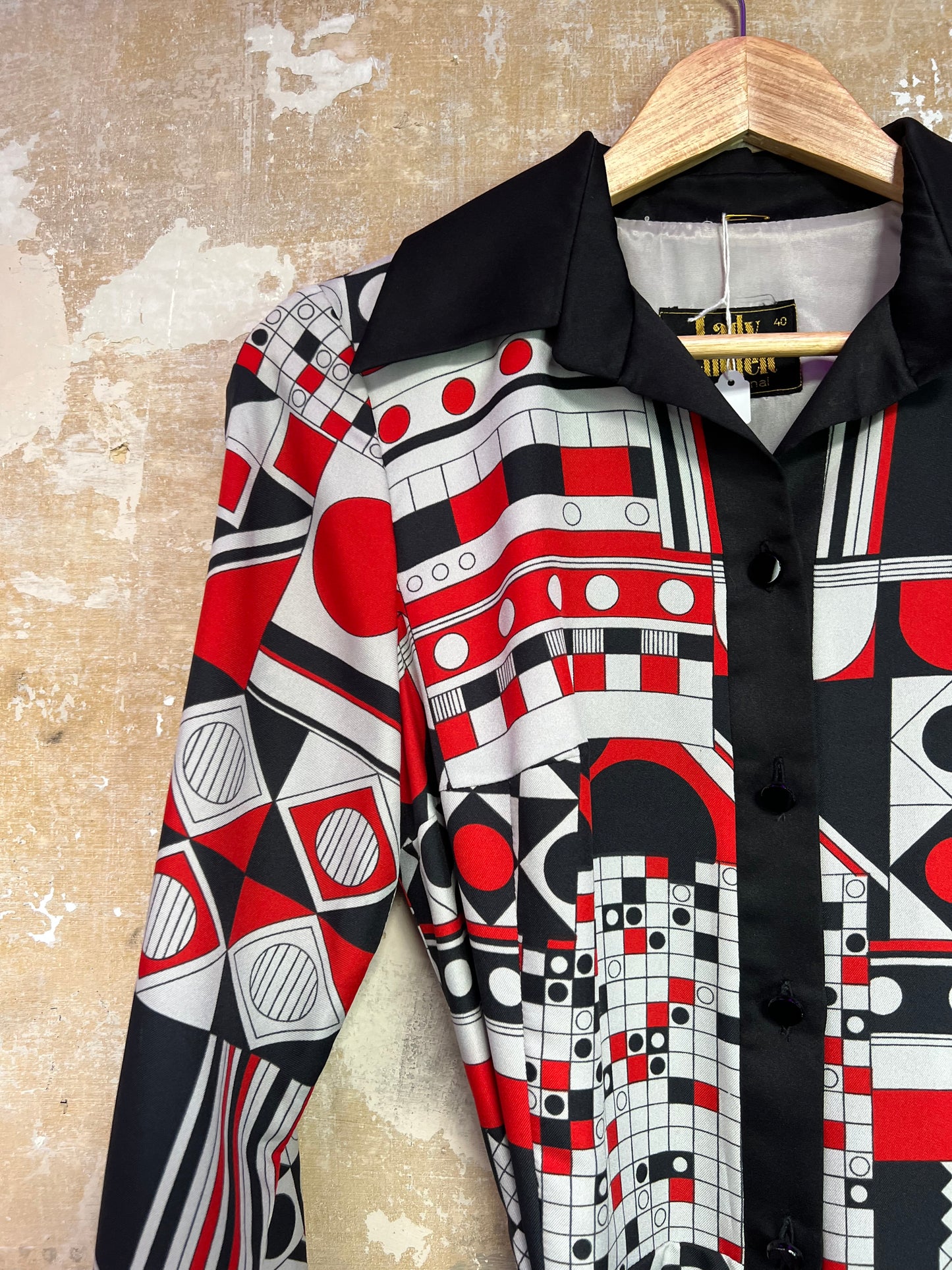 Robe vintage imprimé graphique