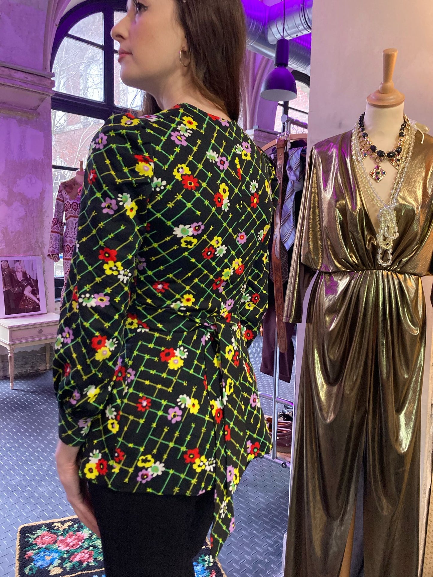 Chemisier/ veste vintage 70's