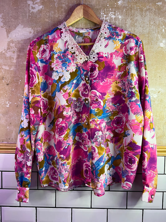 Chemisier vintage 80's