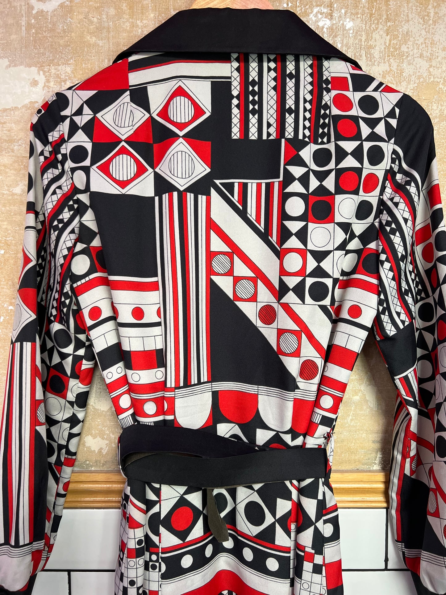 Robe vintage imprimé graphique