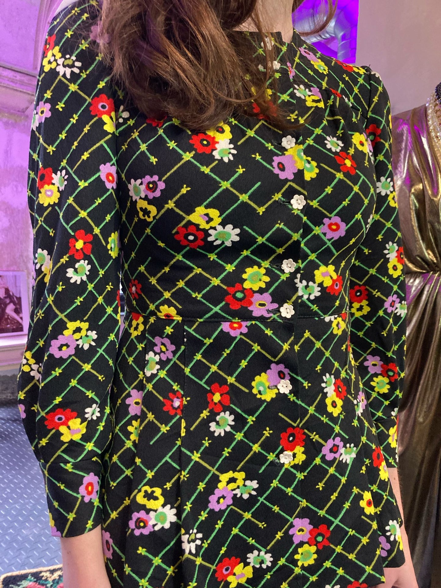 Chemisier/ veste vintage 70's