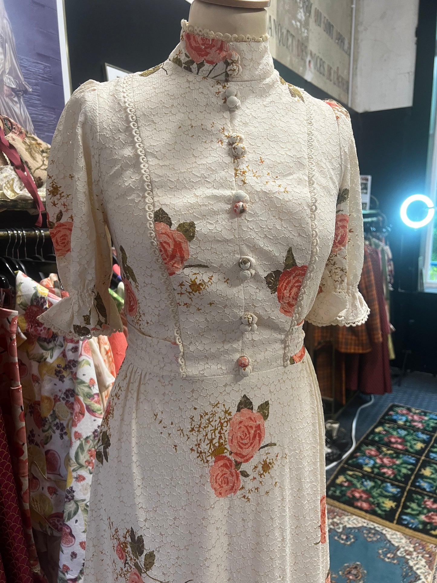 Robe vintage Victorienne