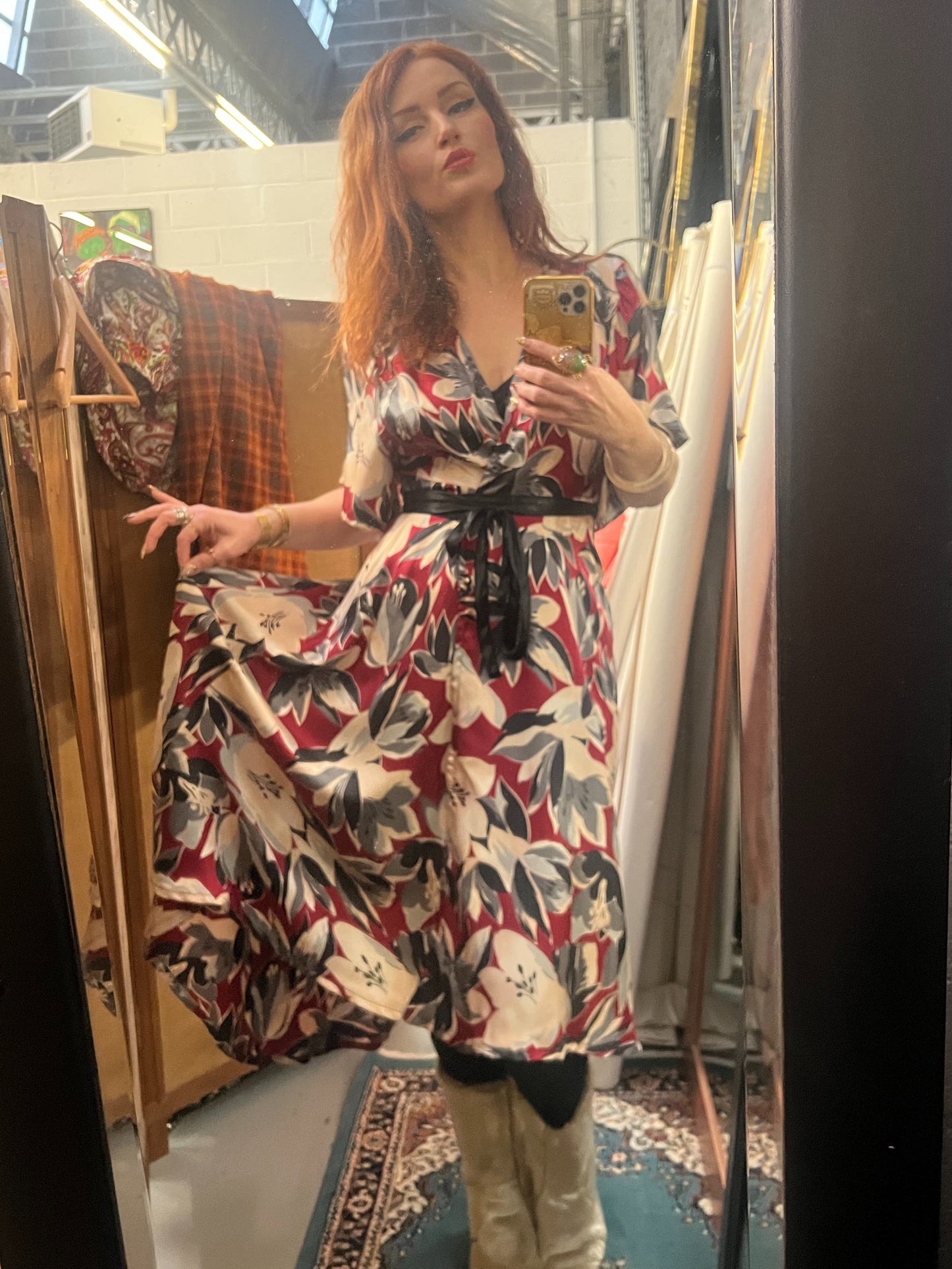 Diva fleurs et soie