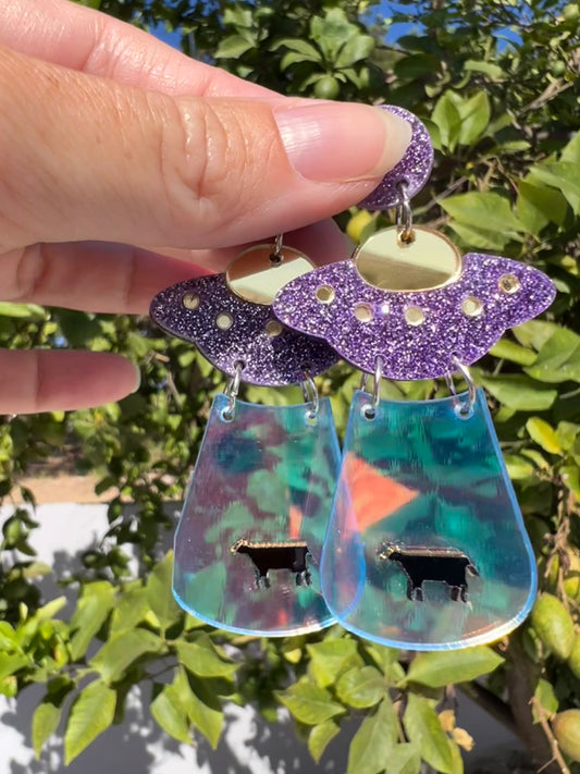 Boucles d’oreilles UFO