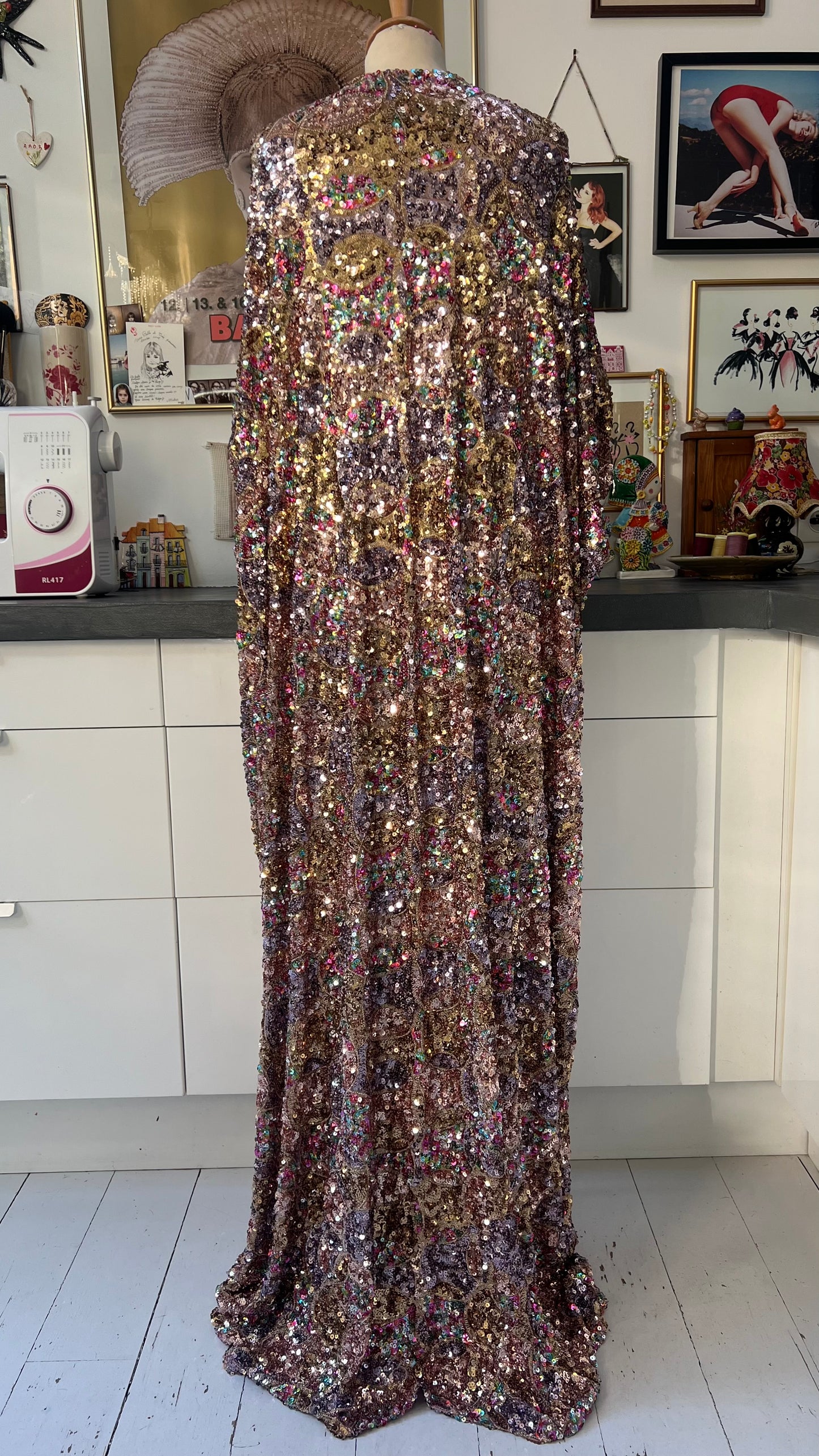 Rainbow caftan