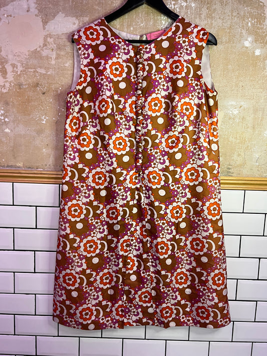 Robe courte vintage 60's