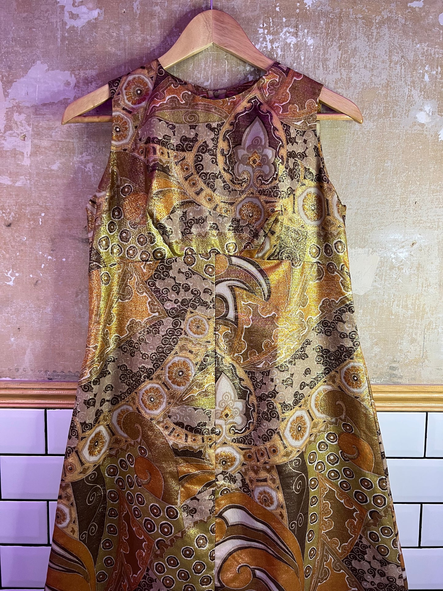 Robe longue vintage 60s