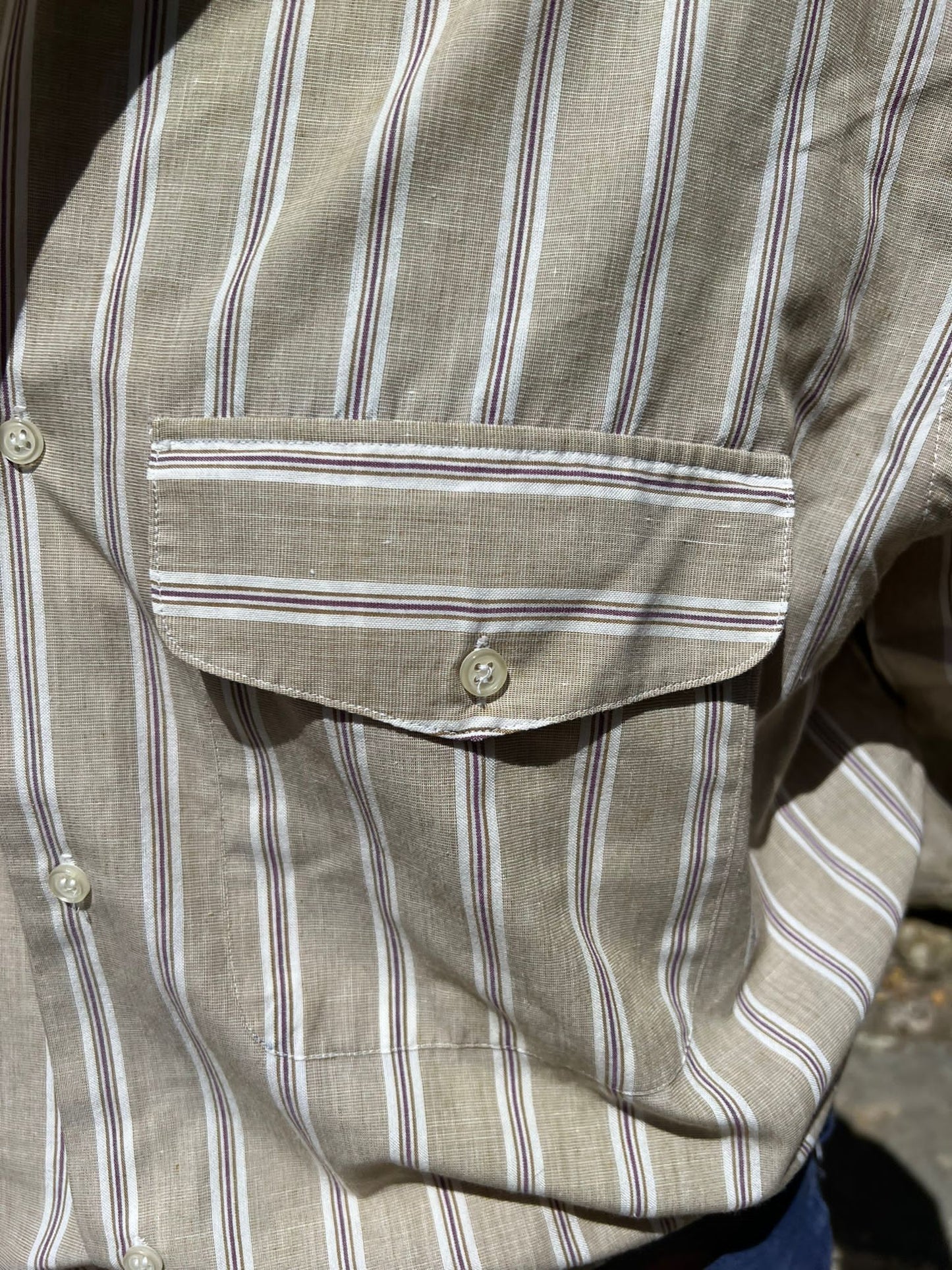 Chemise vintage casual année 80's
