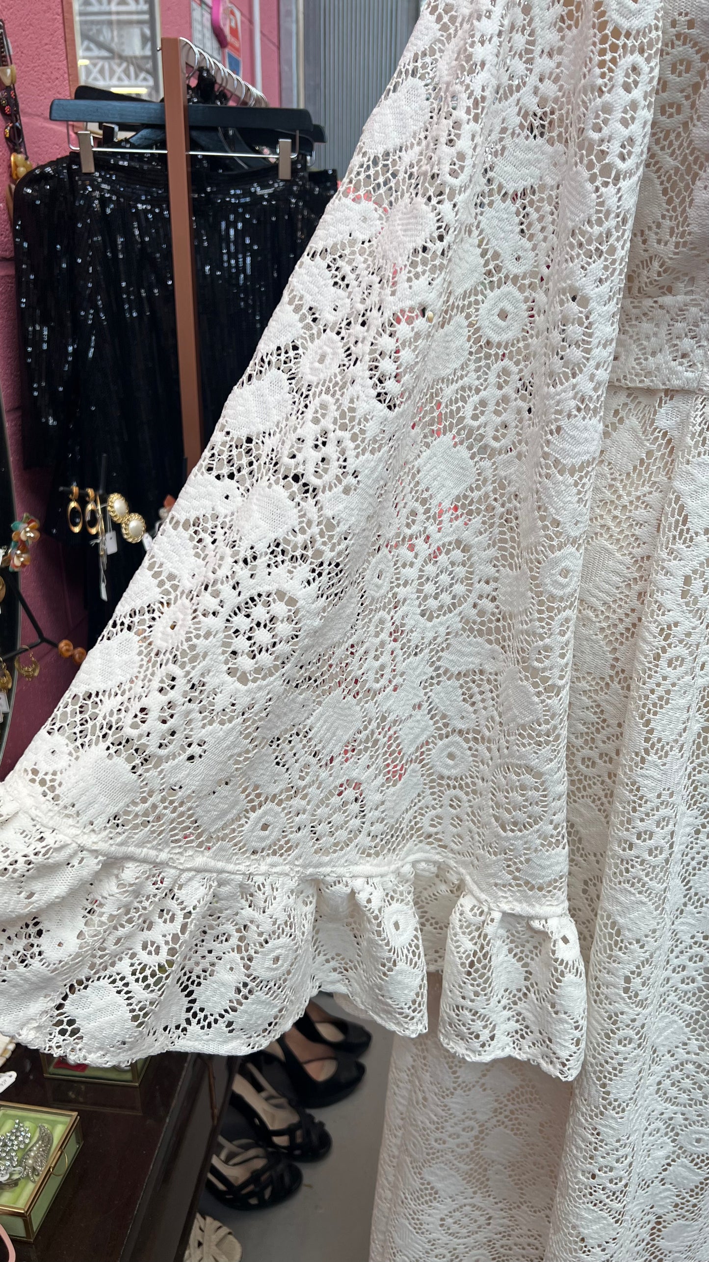 « Vali Lace » robe longue.