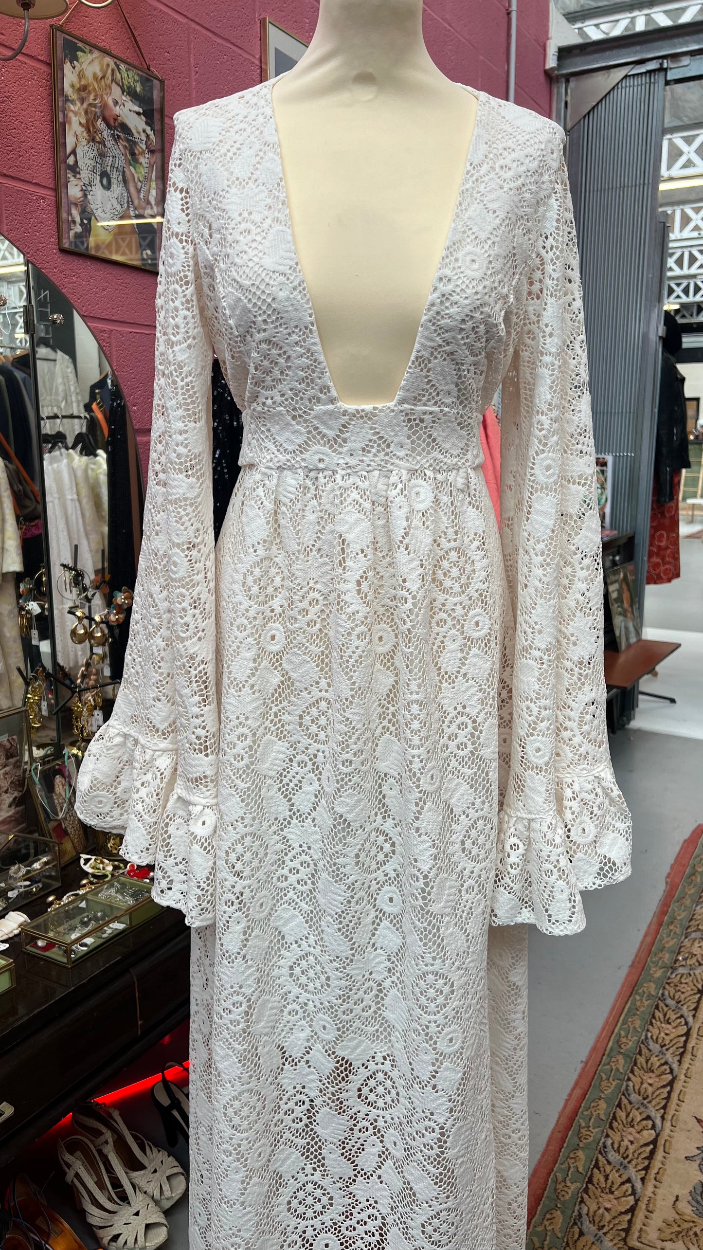 « Vali Lace » robe longue.