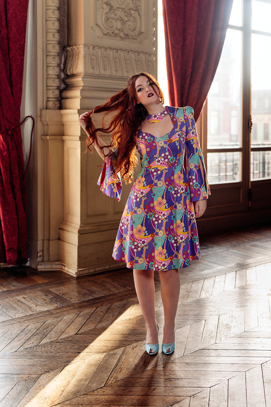Beehive robe coton