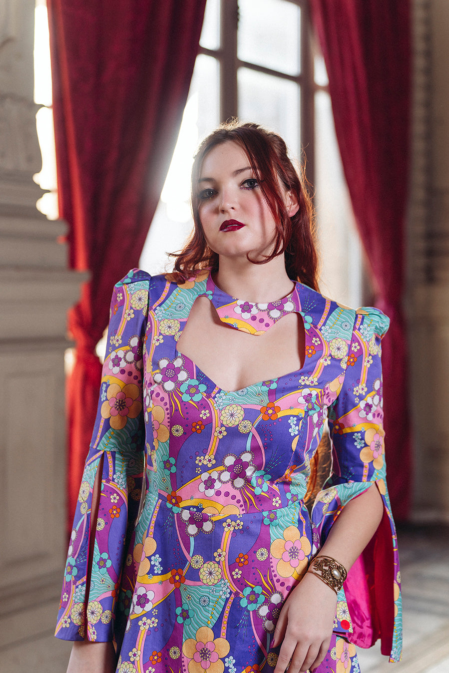 Beehive robe coton