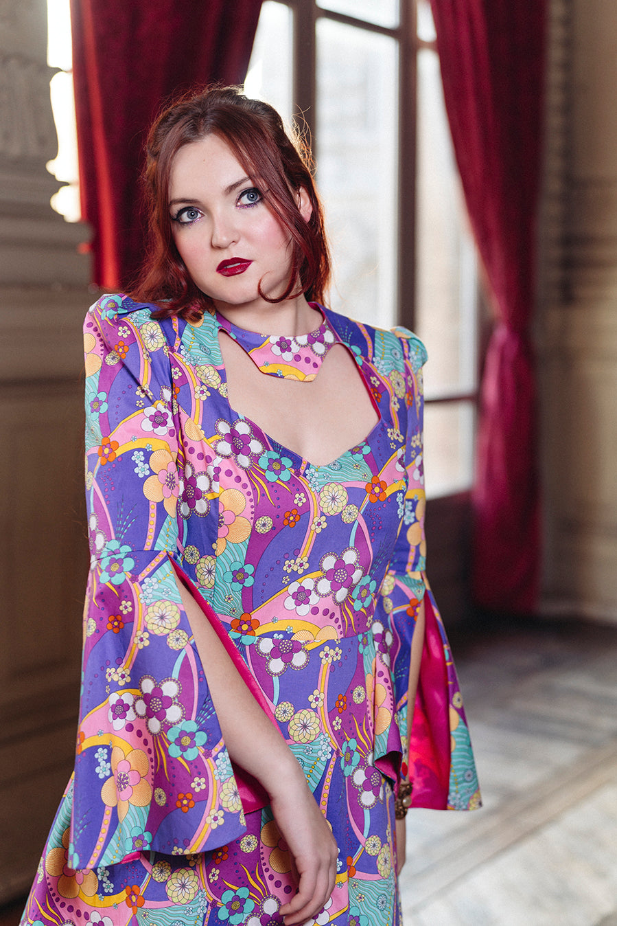 Beehive robe coton