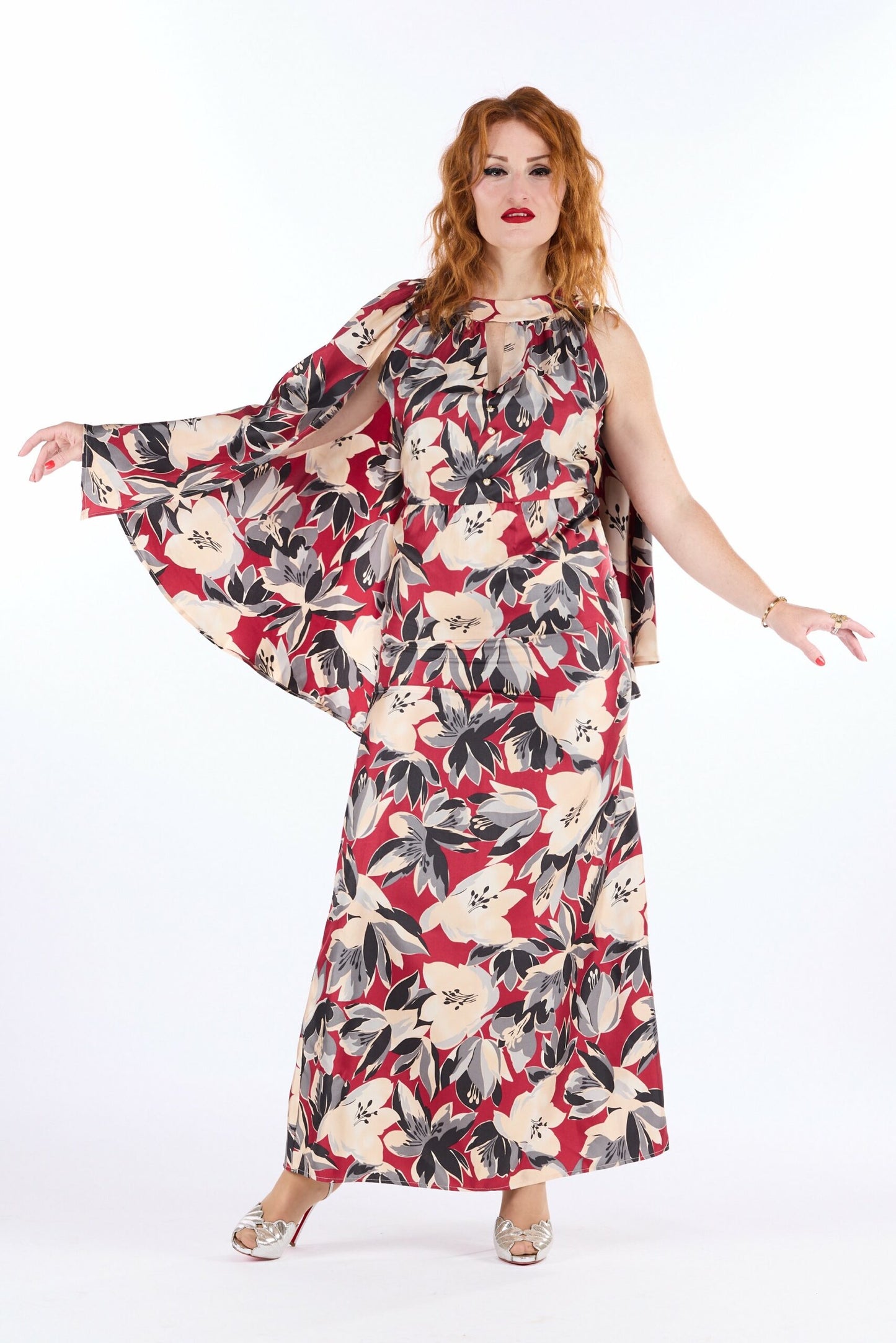 Alka robe-cape 100% soie