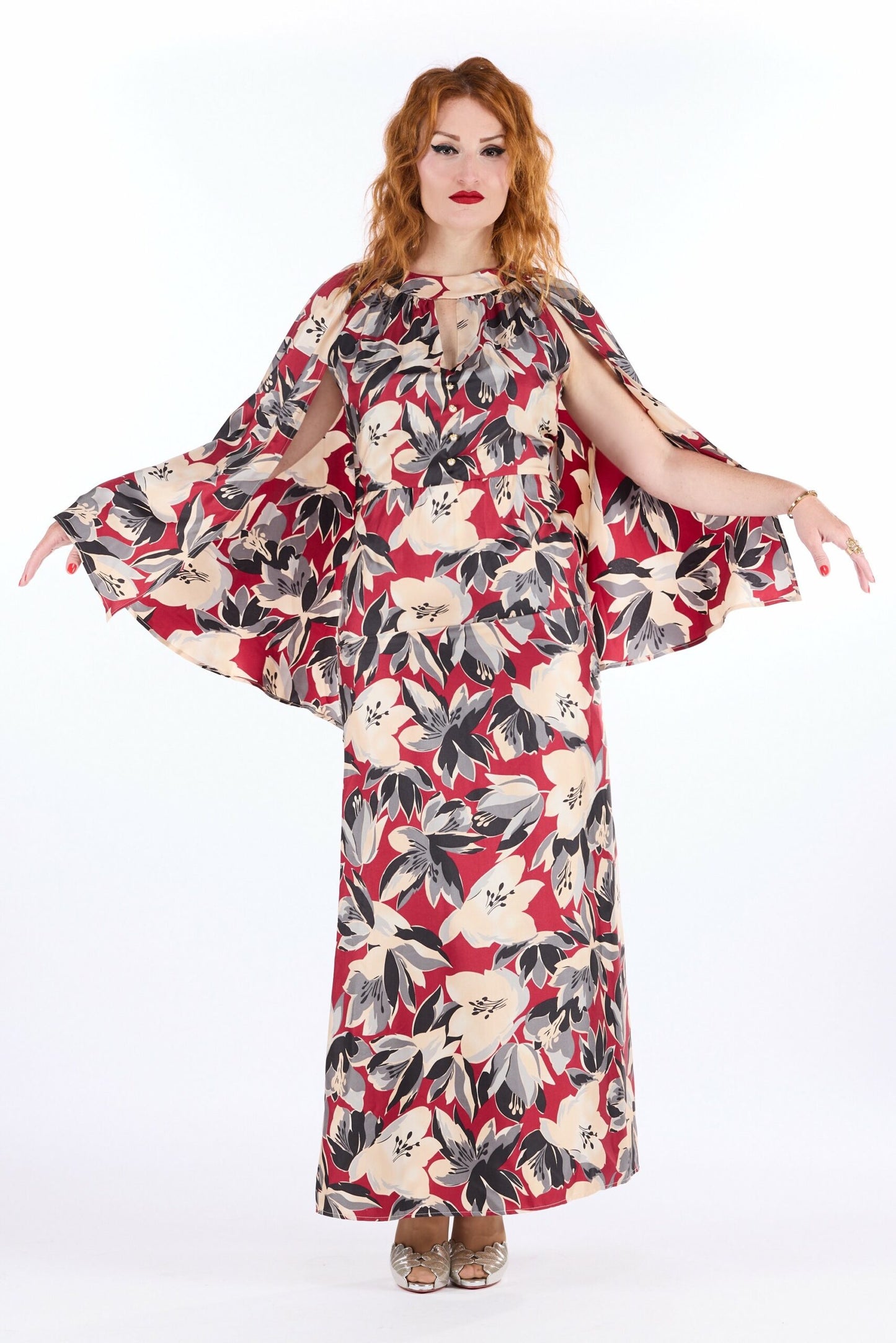 Alka robe-cape 100% soie