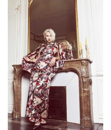 Alka robe-cape 100% soie