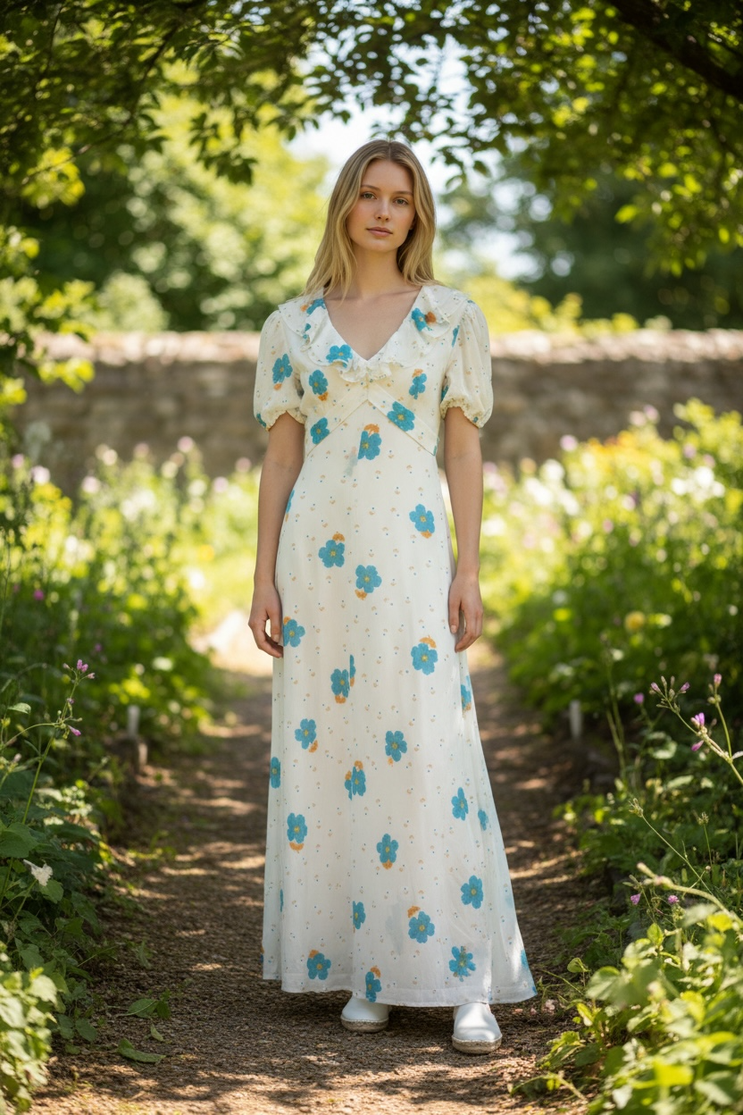 70s robe d’été