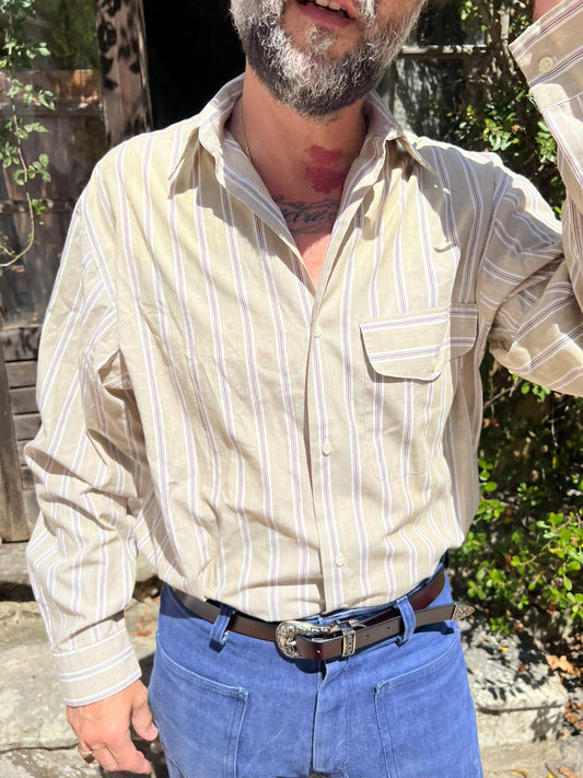 Chemise vintage casual année 80's