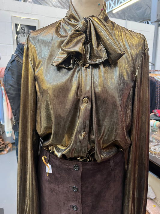 Goldie lavallière blouse