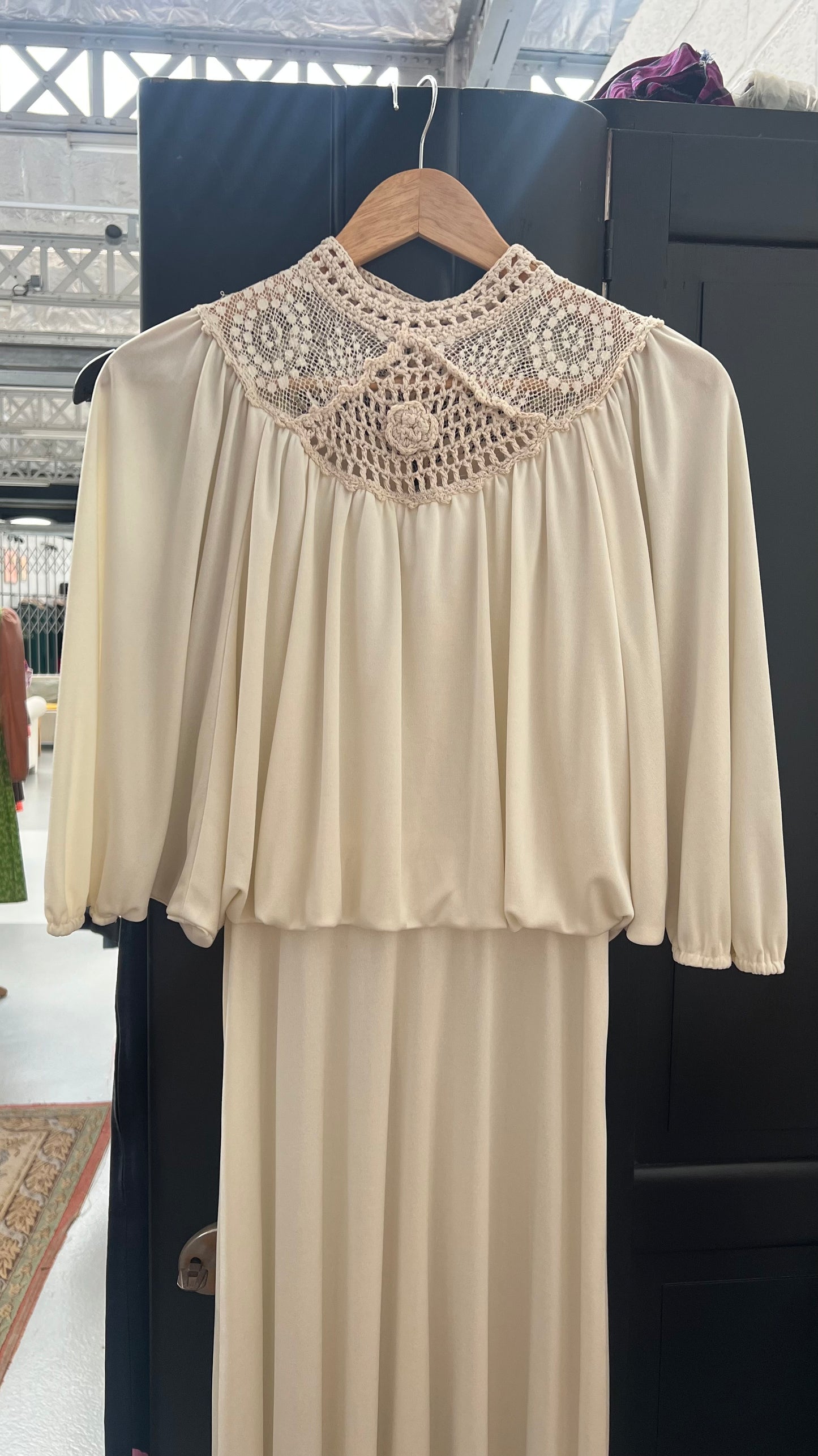 Goddess macramé dress