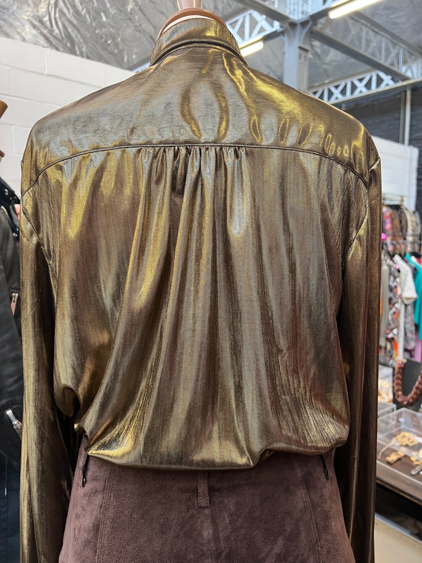 Goldie lavallière blouse