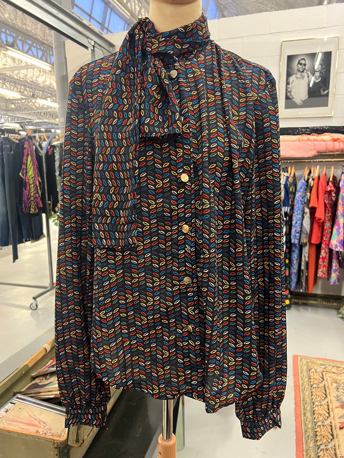 Multico lavallière blouse