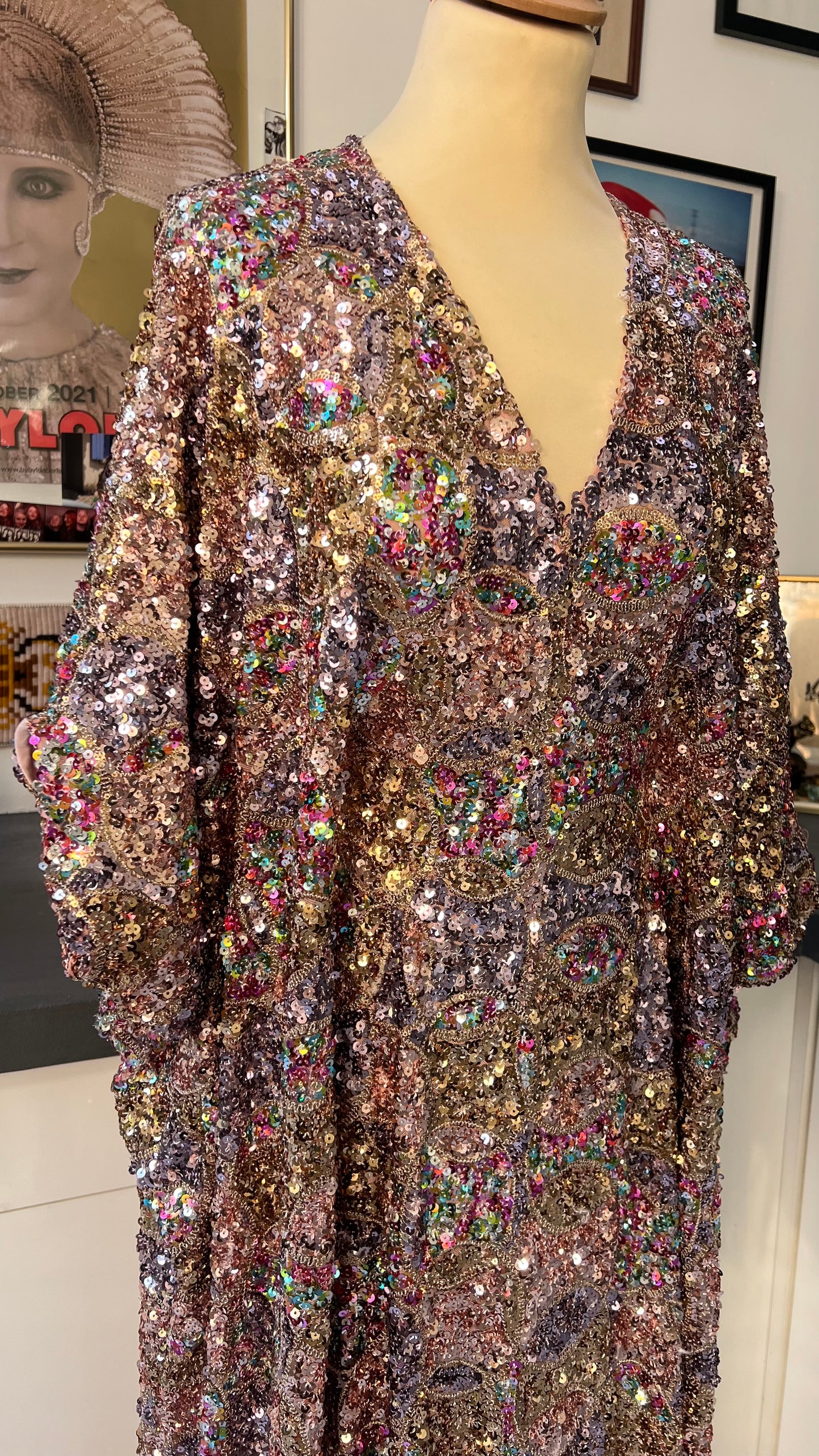 Rainbow caftan