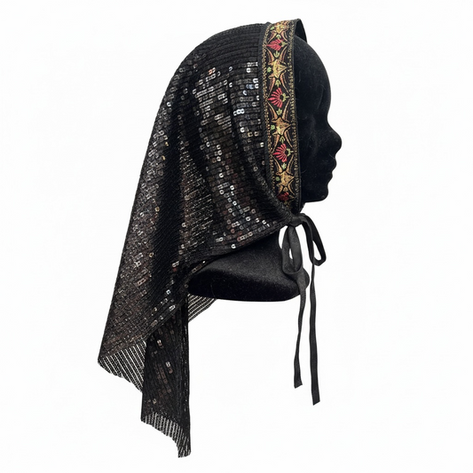 Voile de modestie sequins Sainte Nitouche.