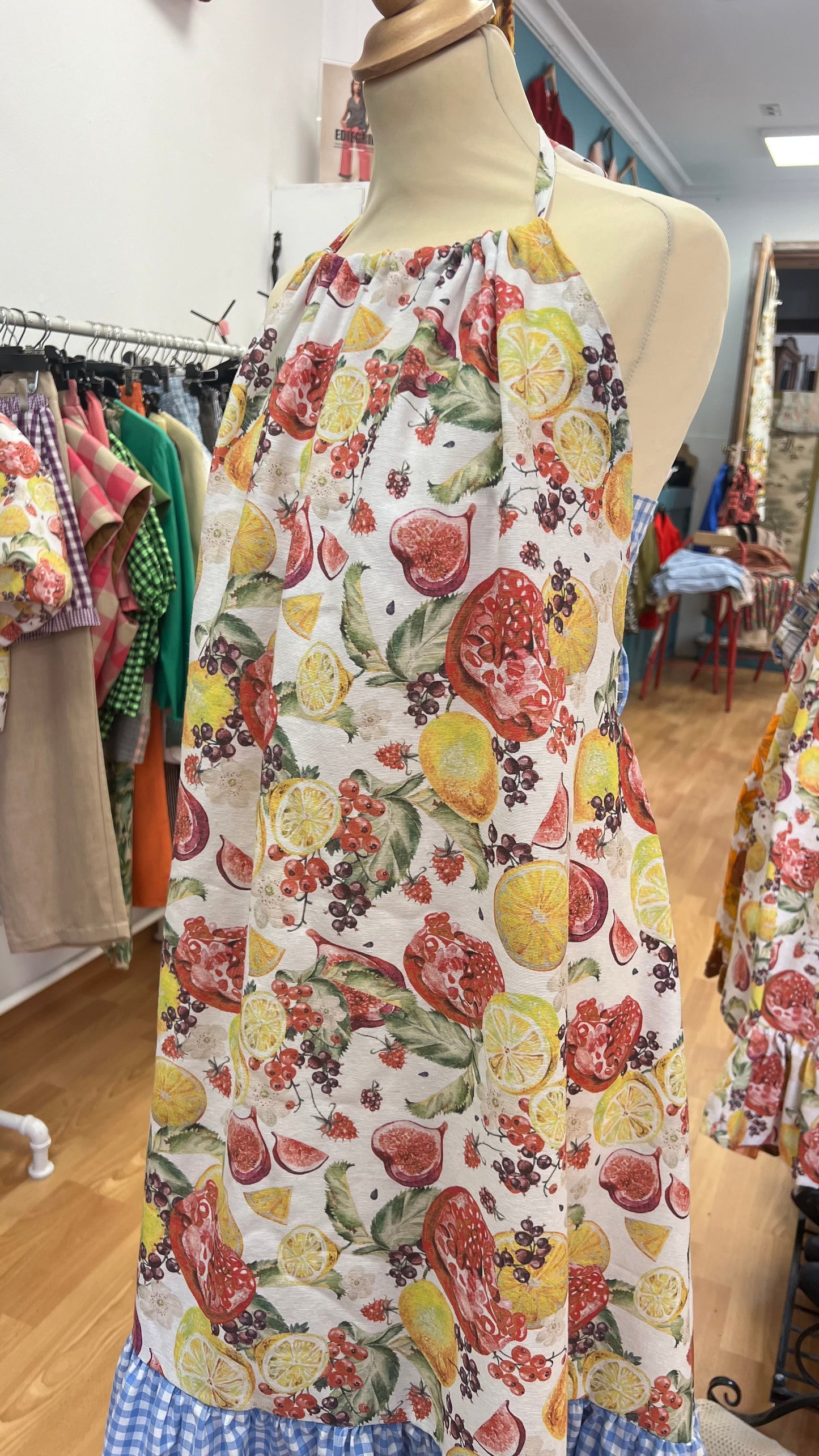 Robe longue Malo citron