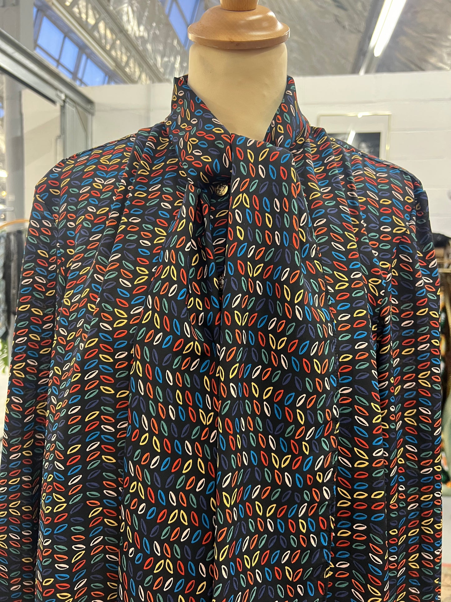 Multico lavallière blouse