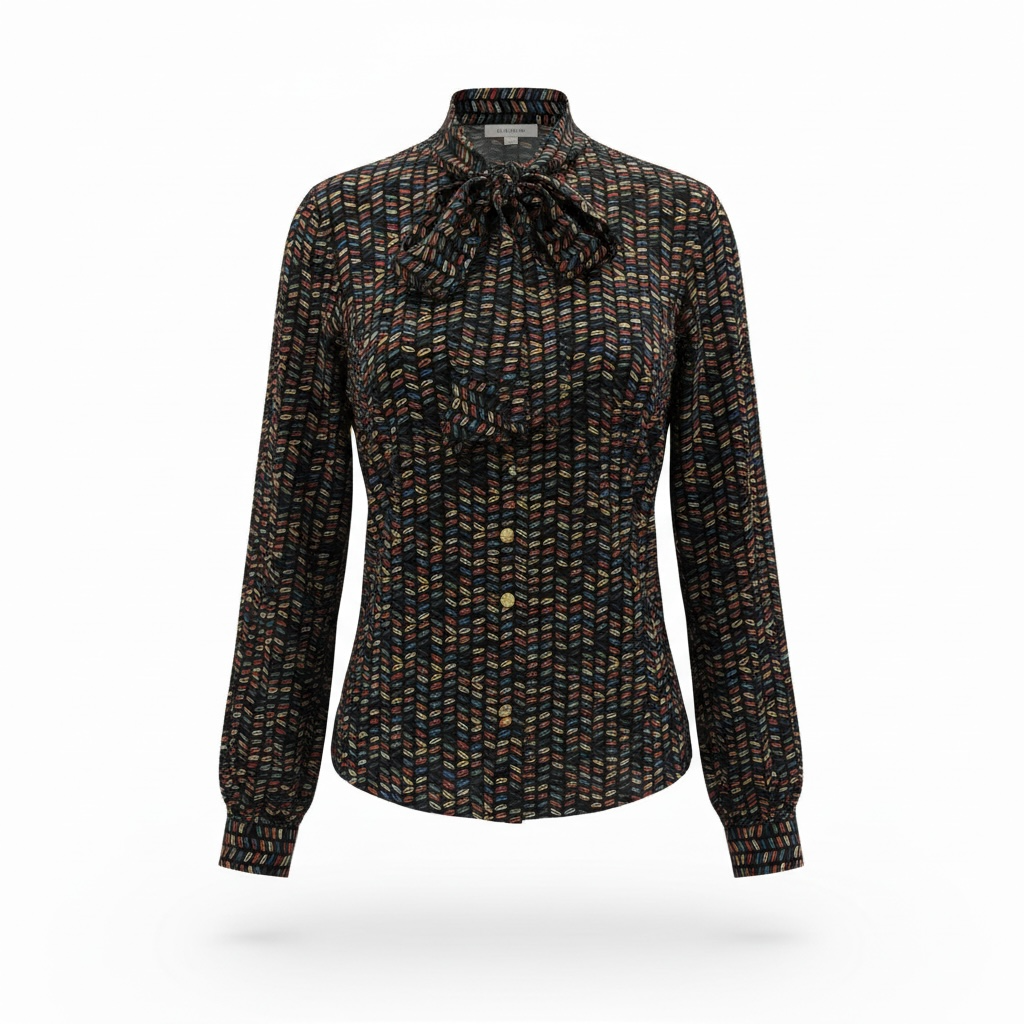 Multico lavallière blouse
