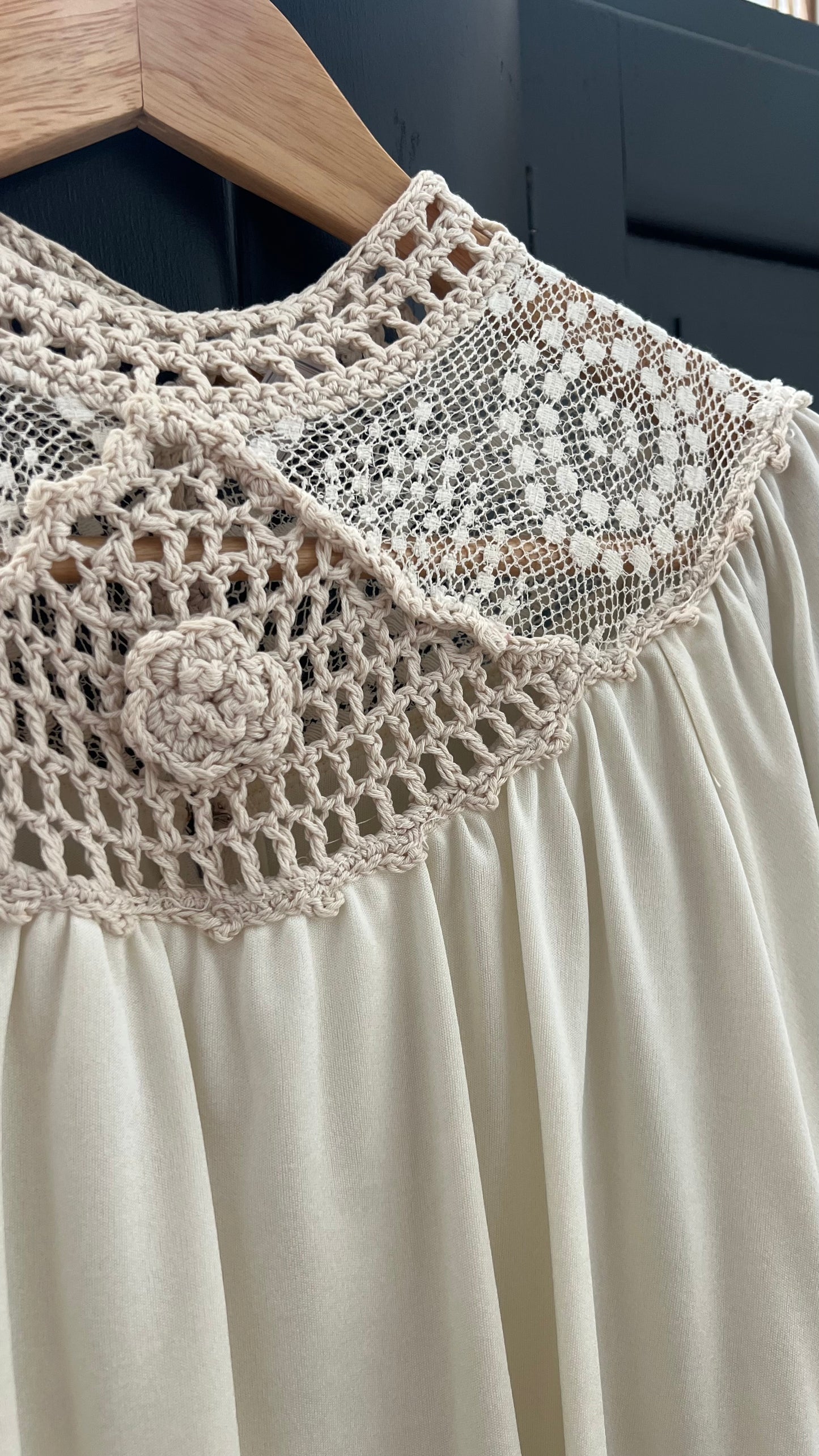 Goddess macramé dress