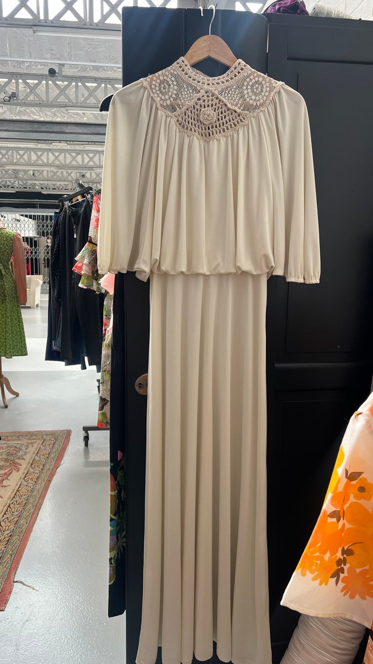 Goddess macramé dress