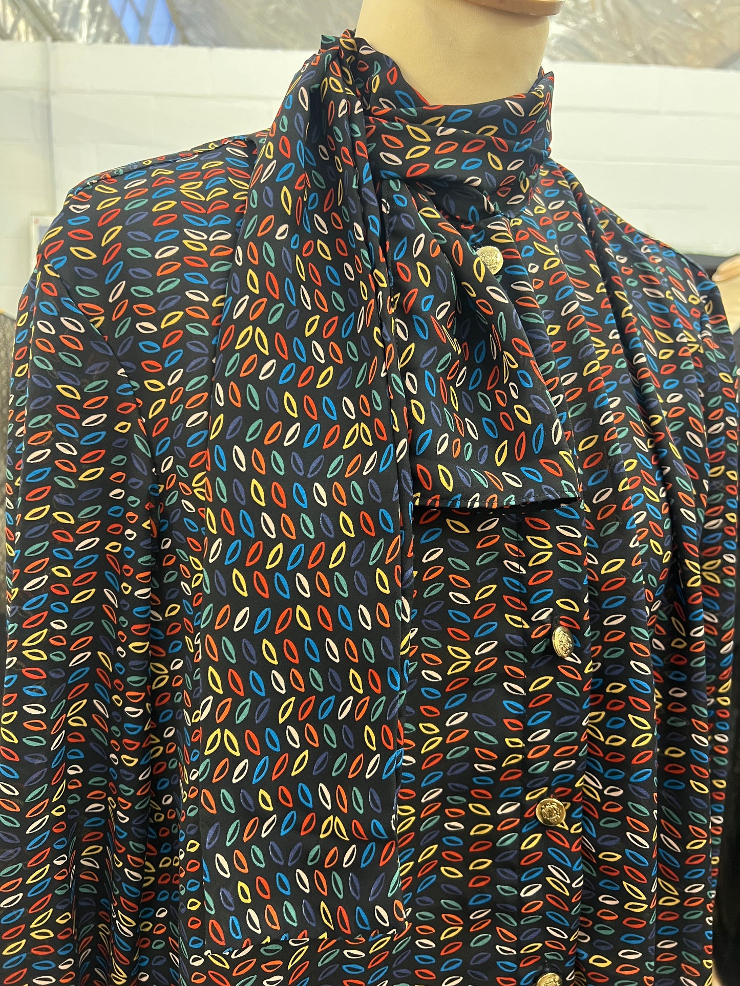 Multico lavallière blouse