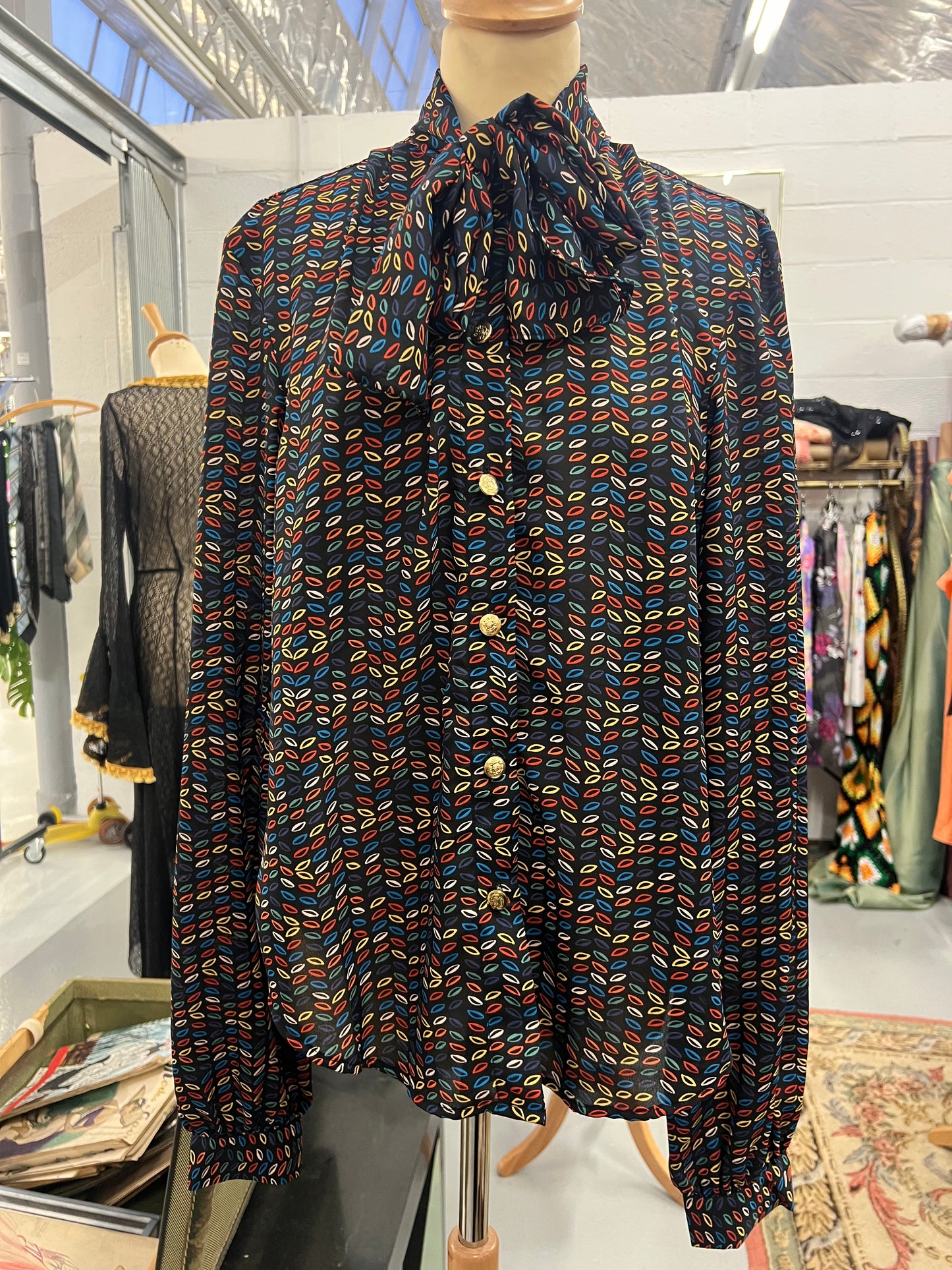 Multico lavallière blouse