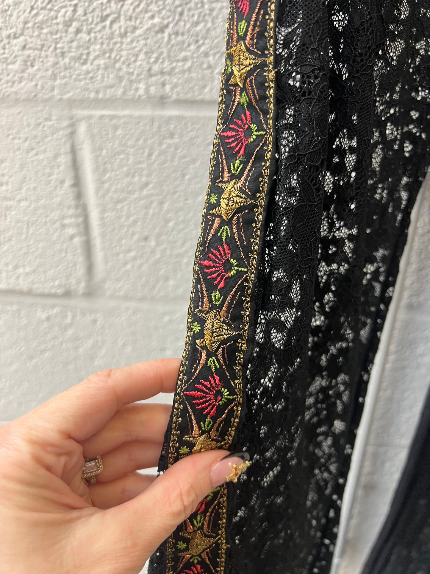Leggings dentelle