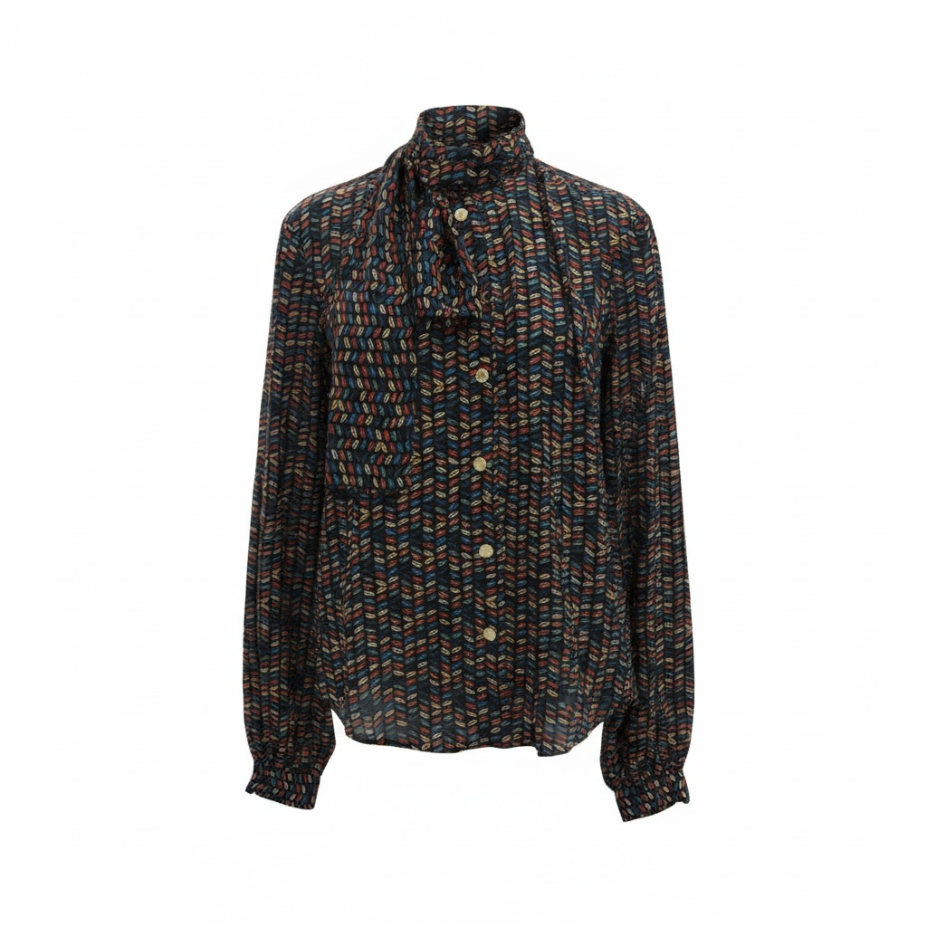 Multico lavallière blouse