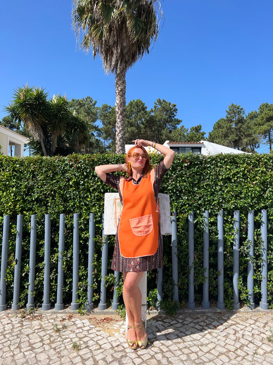 Tablier portugais orange