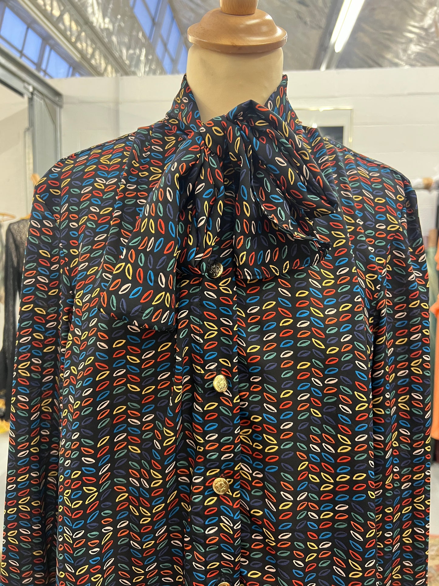 Multico lavallière blouse