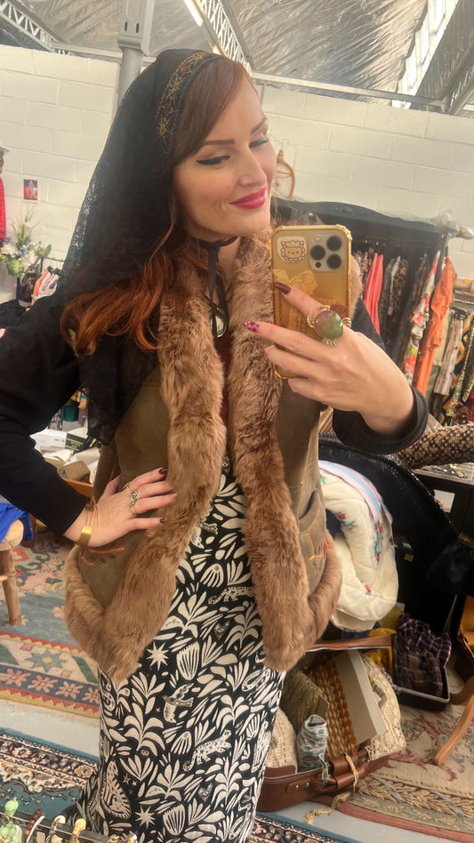 Voile noir Sainte Nitouche long