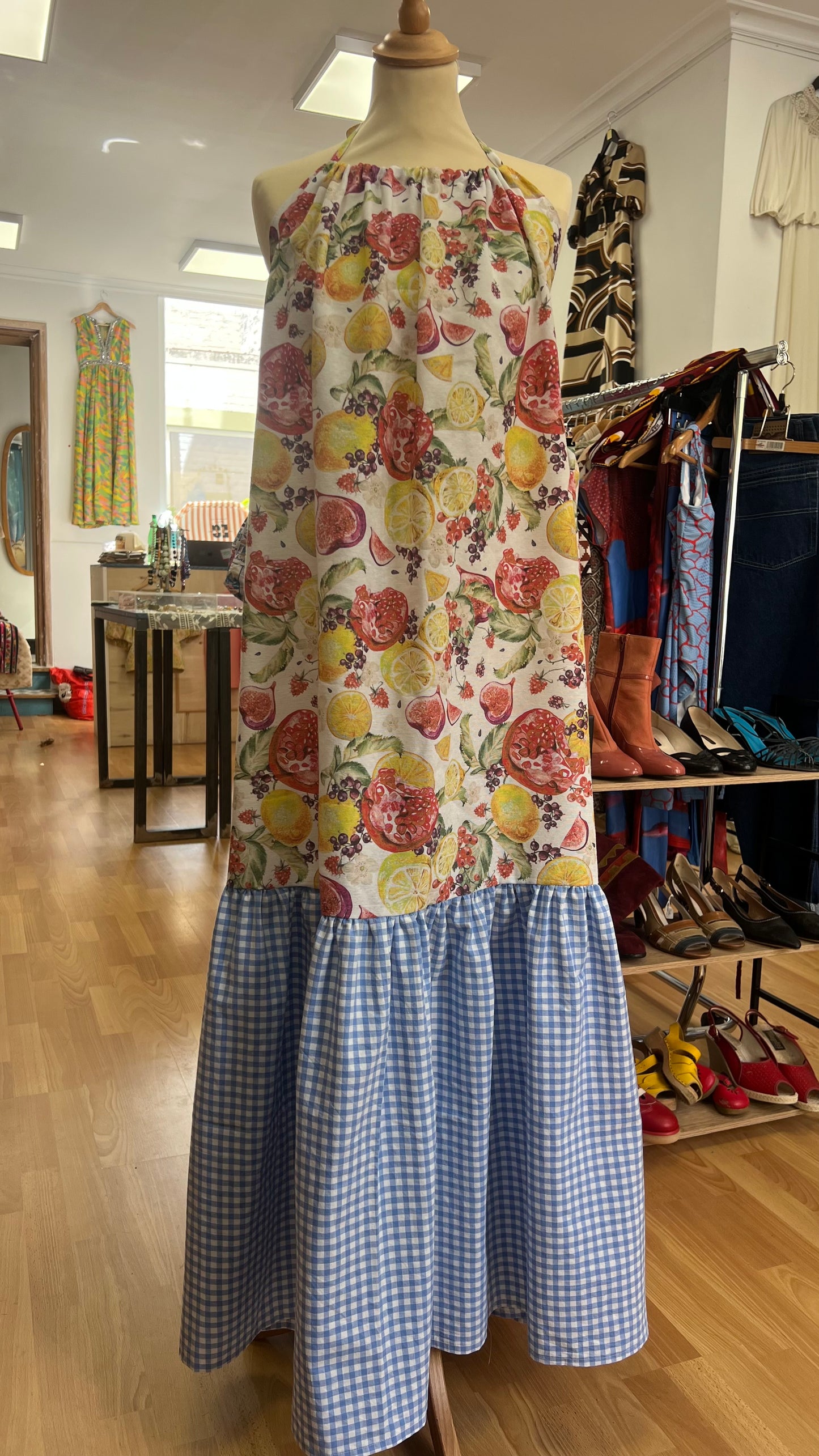 Robe longue Malo citron