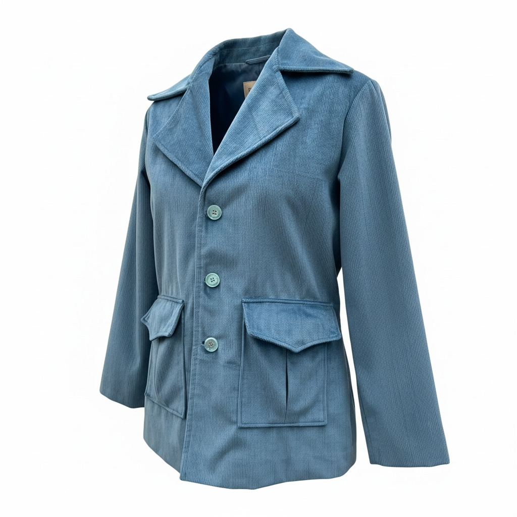 Veste velours milleraies