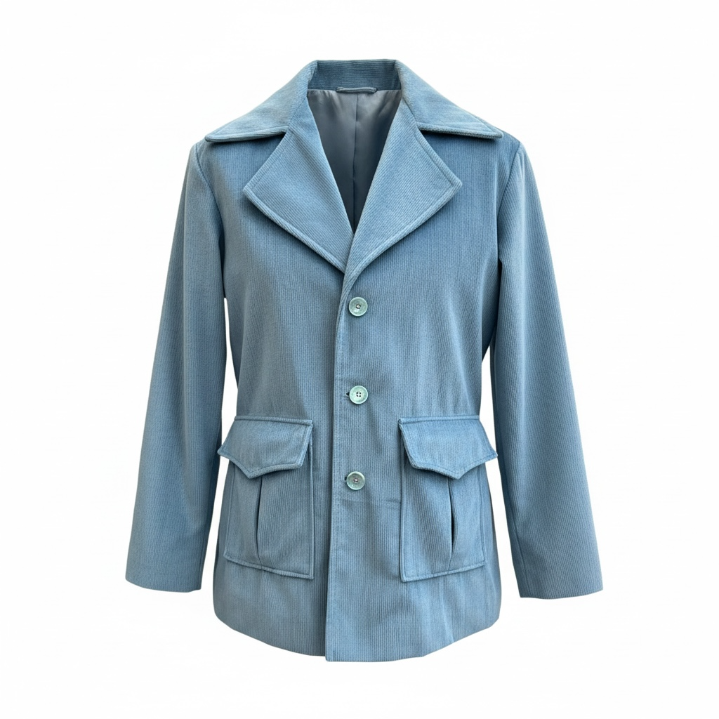 Veste velours milleraies