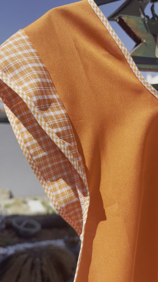Tablier portugais orange
